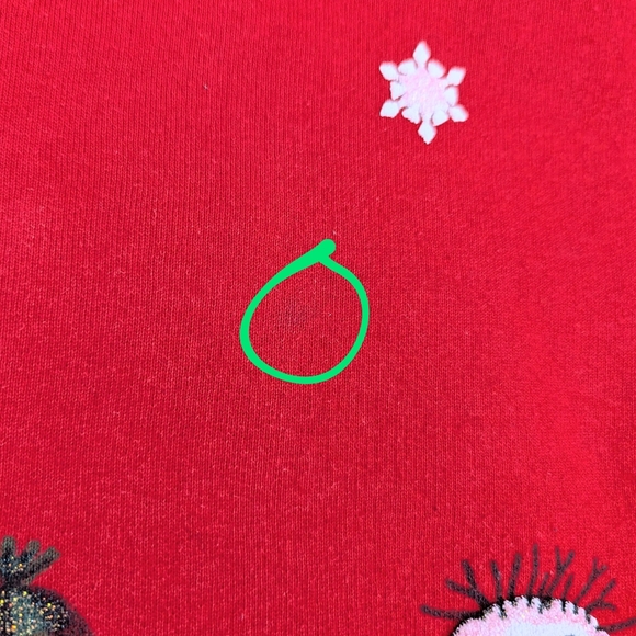 Cabela's Snowman Cardigan Women's Size XL or 2X Sweatshirt Christmas Red - Picture 13 of 13